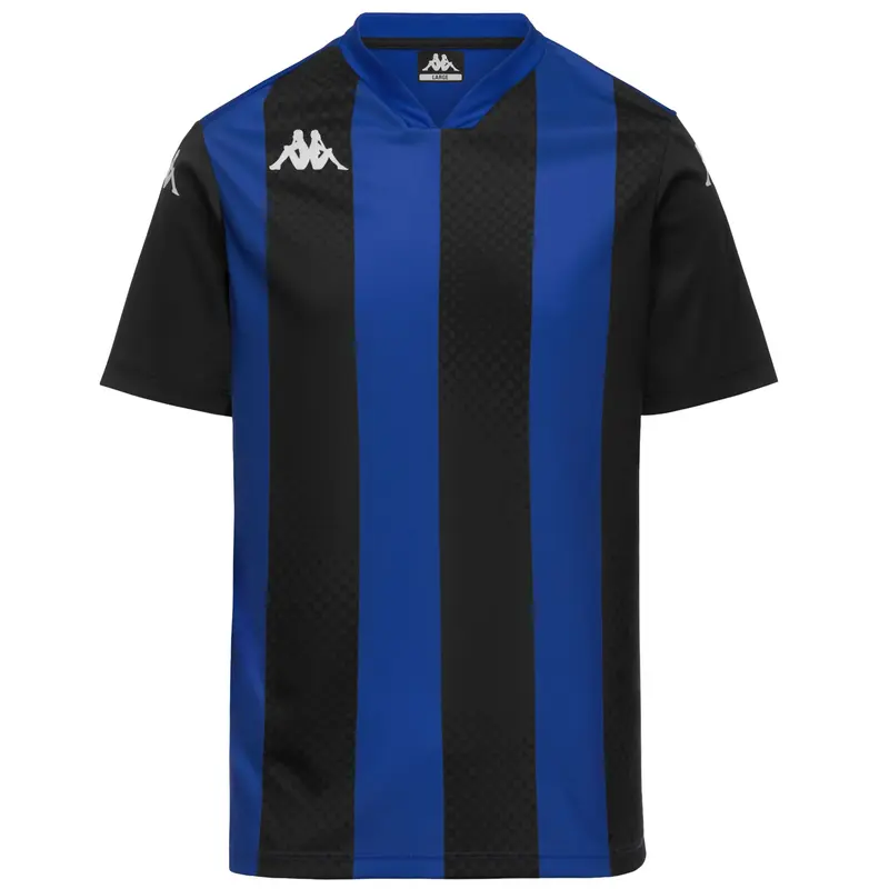 KAPPA4FOOTBALL DUGO - Active Jerseys - Shirt - Man - Blue Sapphire-Black