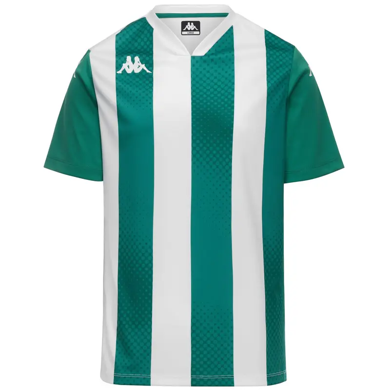 KAPPA4FOOTBALL DUGO - Active Jerseys - Shirt - Man - White-Green