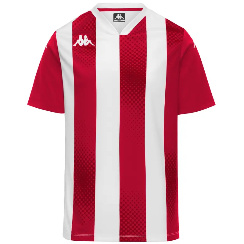 KAPPA4FOOTBALL DUGO - Active Jerseys - Shirt - Man - White-Red Chinese