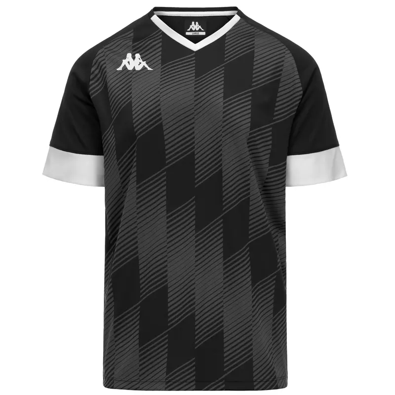 KAPPA4FOOTBALL FOSCO - Active Jerseys - Shirt - Man - Black-White