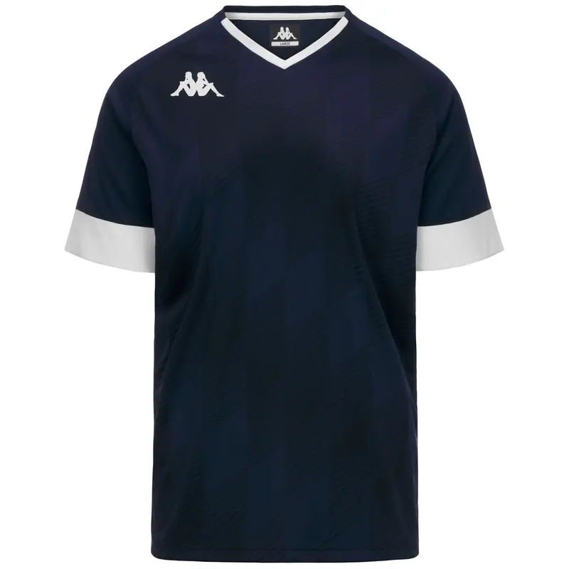 KAPPA4FOOTBALL FOSCO - Active Jerseys - Shirt - Man - Blue Marine-White