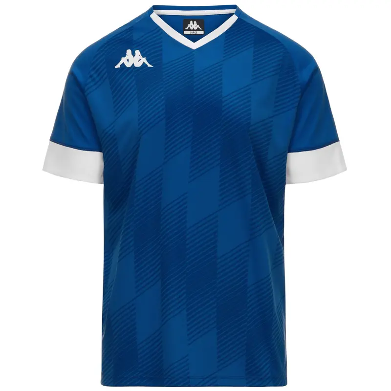 KAPPA4FOOTBALL FOSCO - Active Jerseys - Shirt - Man - Blue Sapphire-White