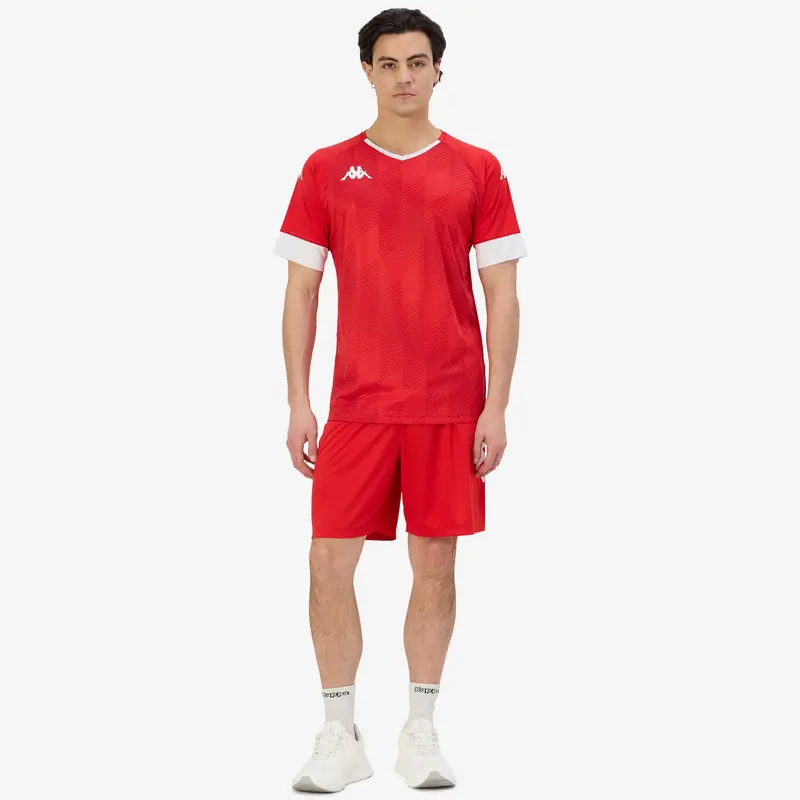 KAPPA4FOOTBALL FOSCO - Active Jerseys - Shirt - Man - Red-White