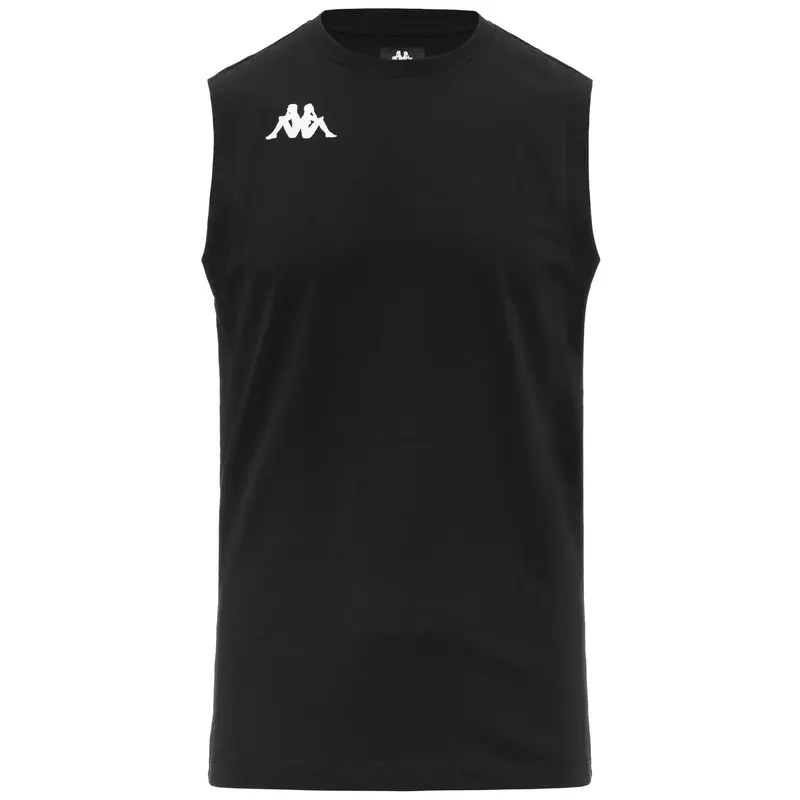 KAPPA4FOOTBALL FREJI - T-Shirts & Top - Tank - Man - Black
