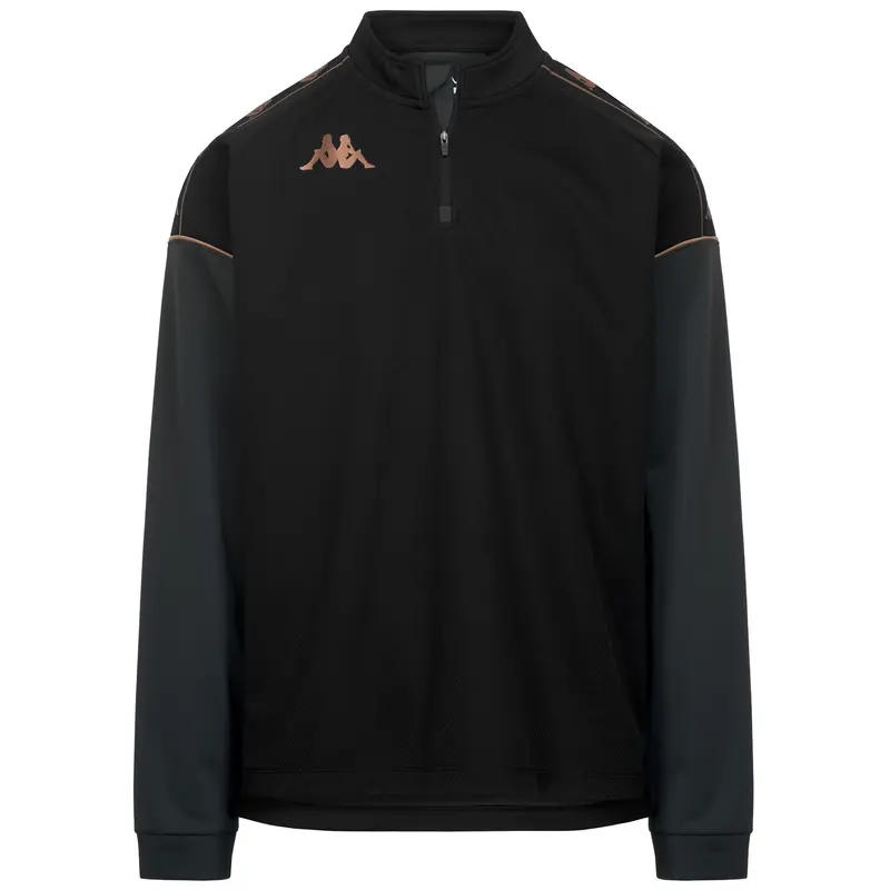 KAPPA4FOOTBALL MASSOLO - Fleece - Jumper - Man - Black-Grey Dk