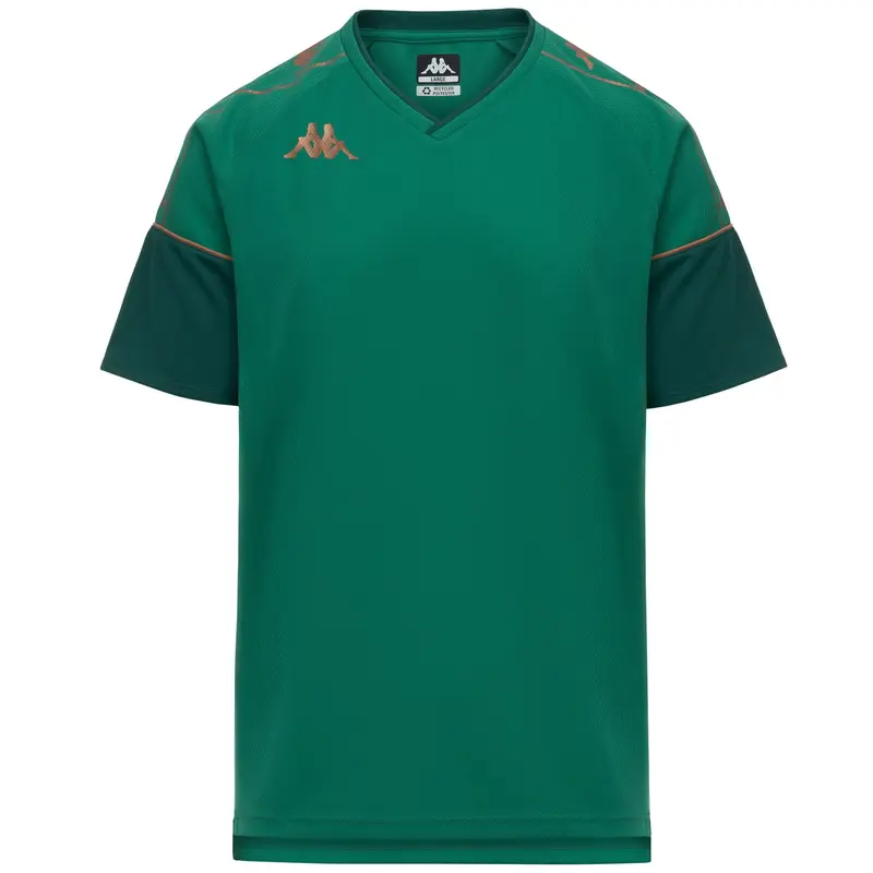 KAPPA4FOOTBALL MIANTO - Active Jerseys - Shirt - Man - Green-Green Galapagos