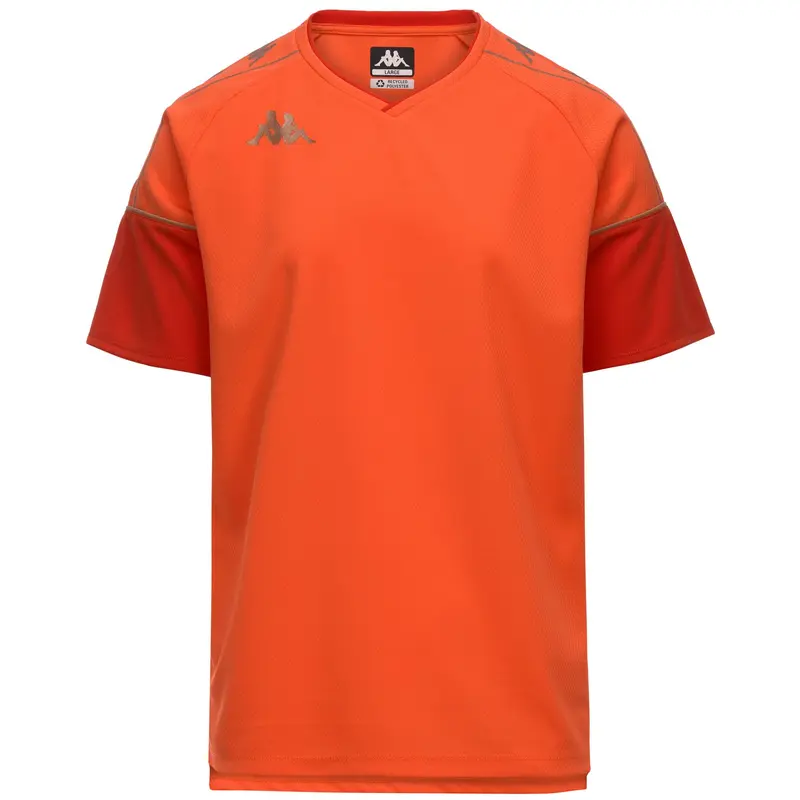 KAPPA4FOOTBALL MIANTO - Active Jerseys - Shirt - Man - Orange Flame-Orange Reddish