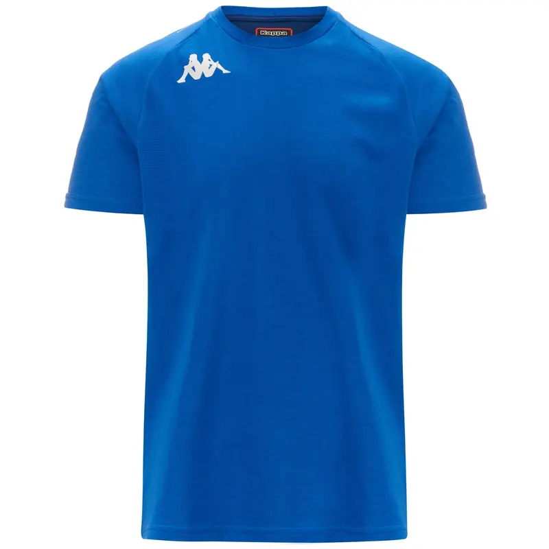 KAPPA4SOCCER ANCONE - T-Shirts & Top - T-Shirt - Man - Blue Sapphire-Blue Md Cobalt