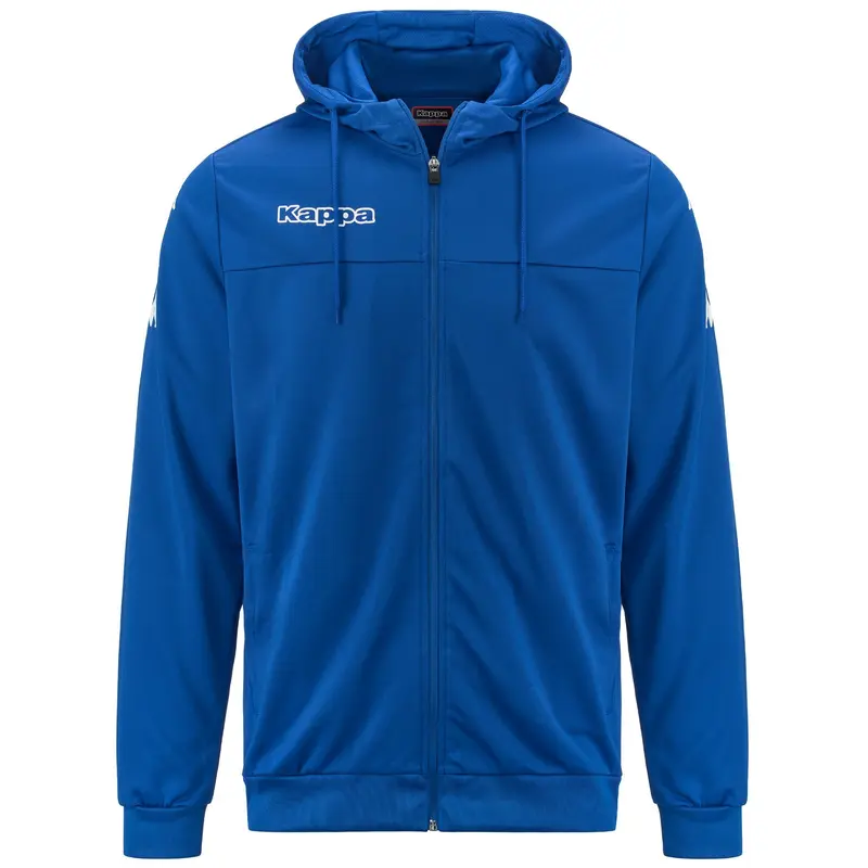 KAPPA4SOCCER BIVAROV - Fleece - Jacket - Man - Blue Royal-Blue Royal Marine
