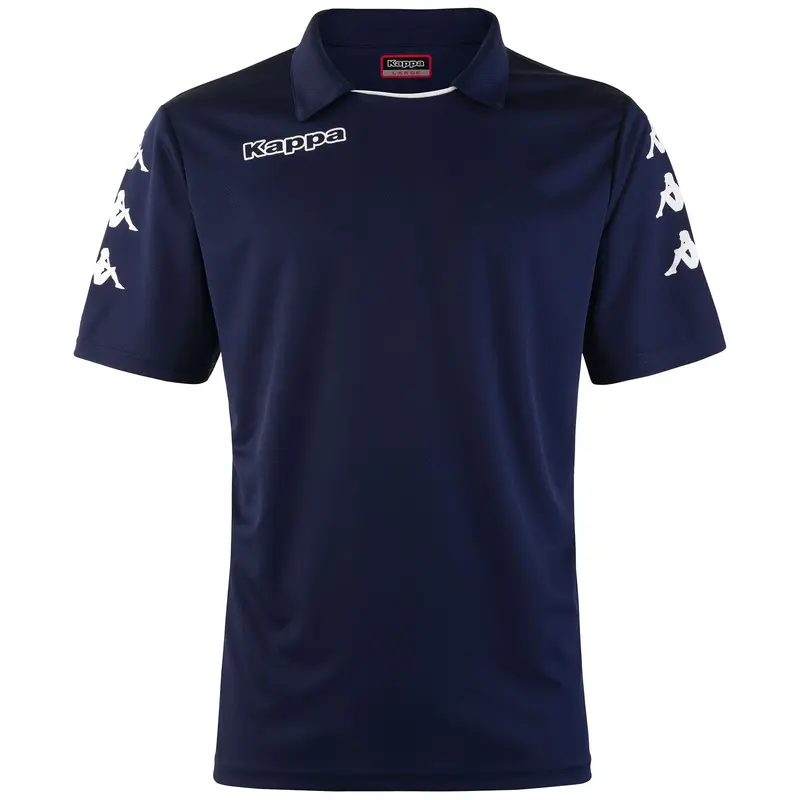 KAPPA4SOCCER BONDORF - Active Jerseys - Polo Shirt - Man - Blue Marine-White-Blue Marine-White