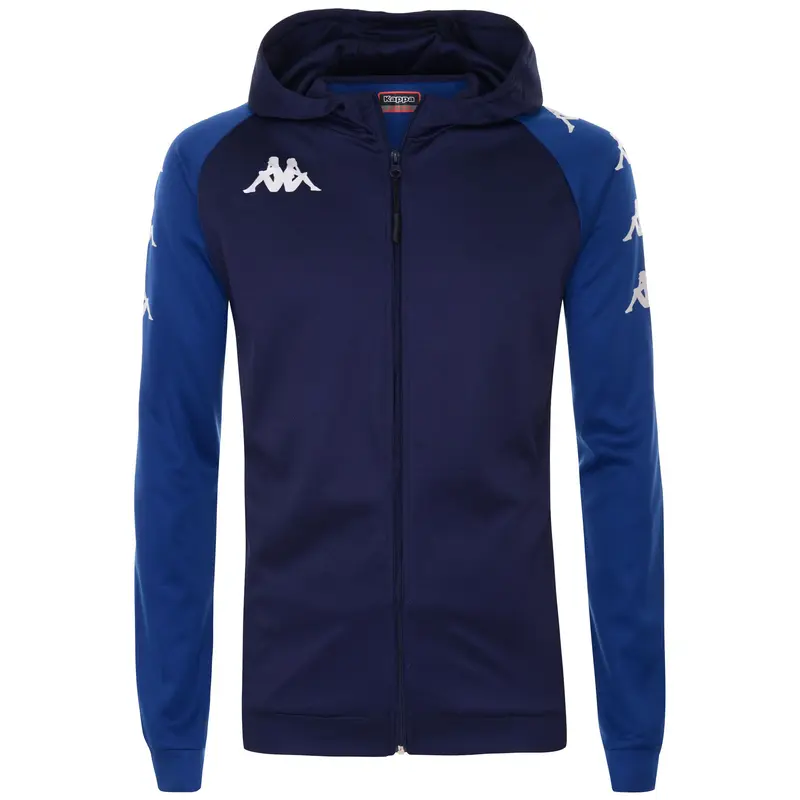 KAPPA4SOCCER TORTONA - Fleece - Jacket - Man - Blue Marine-Blue Md Cobalt