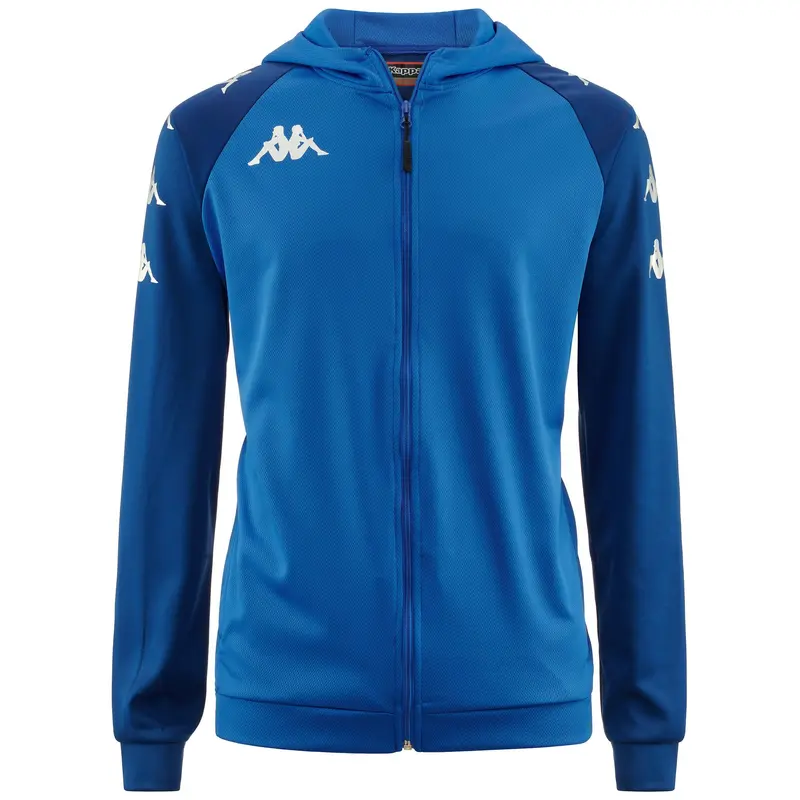 KAPPA4SOCCER TORTONA - Fleece - Jacket - Man - Blue Sapphire-Blue Md Cobalt