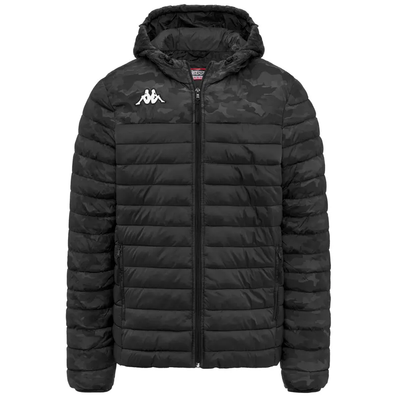 KAPPA4TRAINING LAMEZIO - Jackets - Mid - Man - Black Camouflage