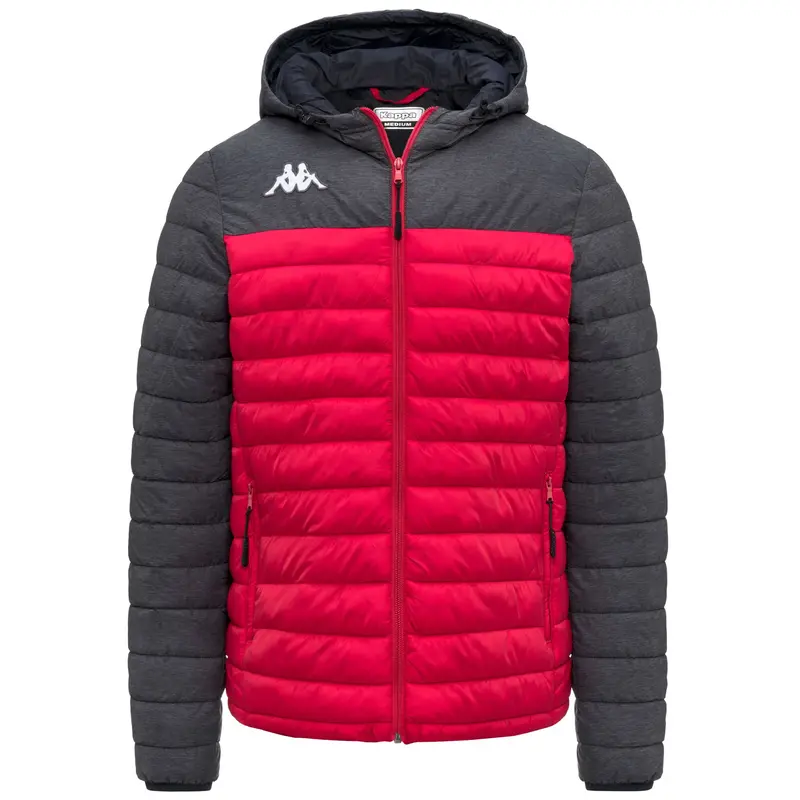 KAPPA4TRAINING LAMEZIO - Jackets - Mid - Man - Red-Grey Md Melange