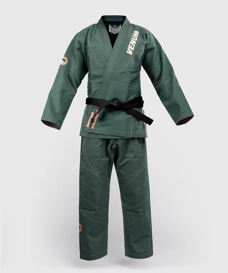 Kimono de JJB - 450 - Venum Elite 5.0 - Vert Forêt