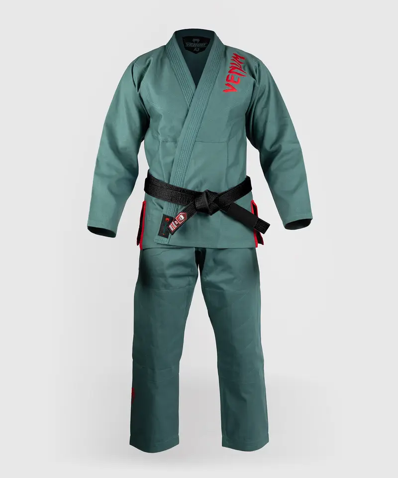Kimono de JJB Venum Contender 3.0 380g - Vert Océan