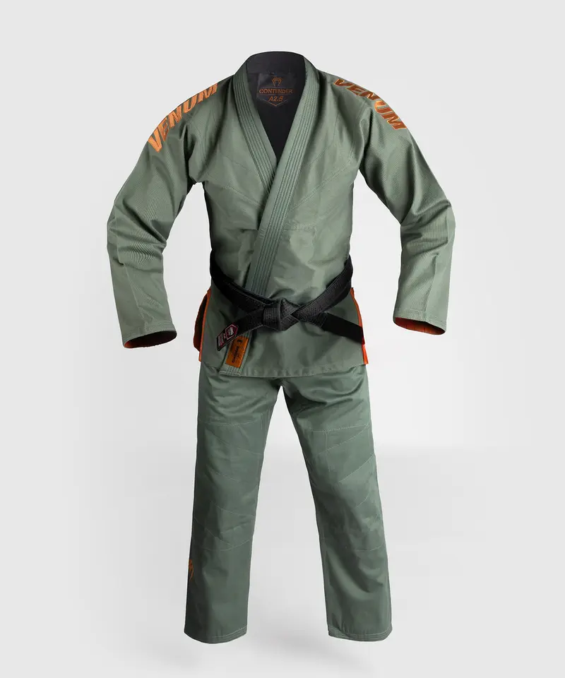 Kimono de JJB Venum Contender Evo 2.0 380g - Vert Forêt