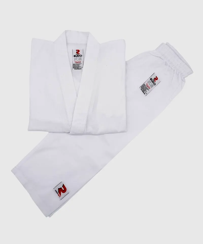 Kimono de Karaté Entraînement Fight Art Budo - Pour Enfant - Blanc