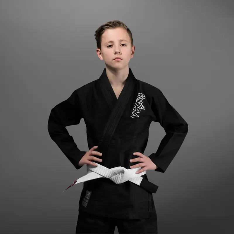 Kimono JJB Noir (Ceinture blanche offerte) Venum Contender pour Enfants