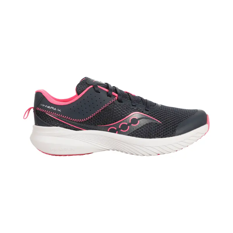 Kinvara 14 LTT Chaussure De Running Sans Stabilisateurs Enfants-Pink,Bleu Foncé