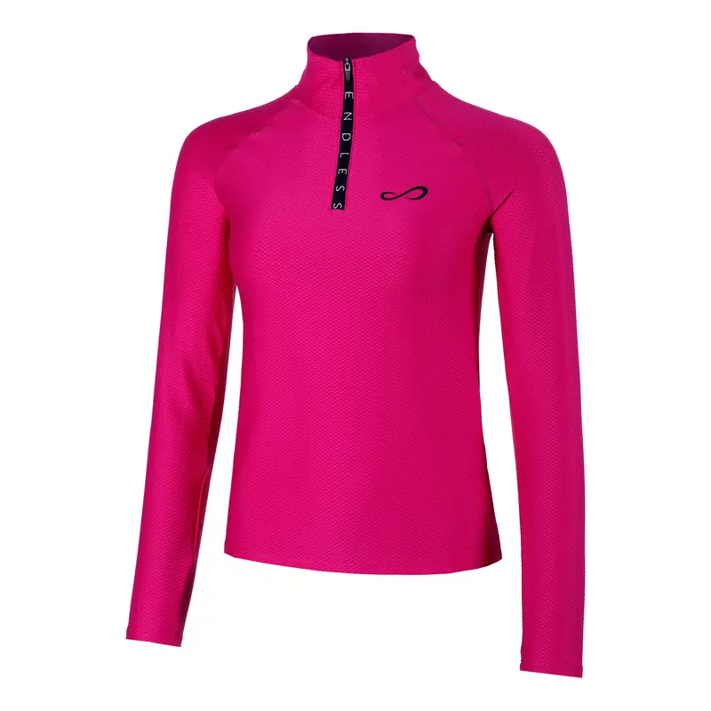 Kirsch Iconic Haut Manches Longues Femmes-Pink