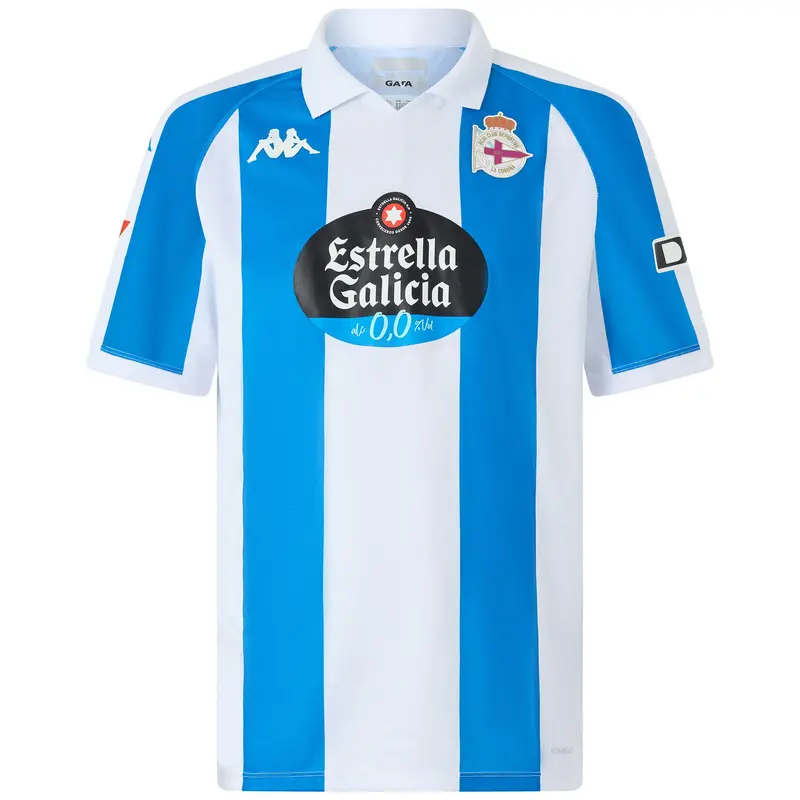 KOMBAT 2025 DEPORTIVO - Active Jerseys - Shirt - Man - Blue-White-SPONSOR1