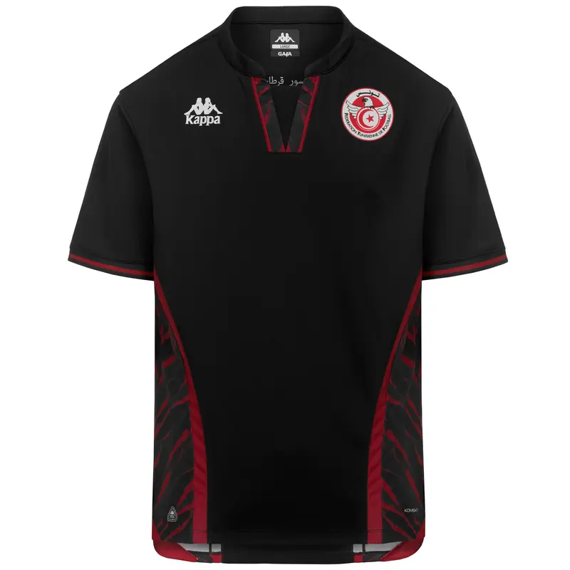 KOMBAT 2026-27 THIRD TUNISIA - Active Jerseys - Shirt - Man - Black-Red
