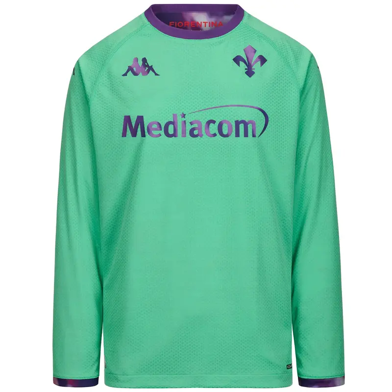 KOMBAT 2026 GK FIORENTINA - Active Jerseys - Shirt - Man - Green Irish-Violet Indigo