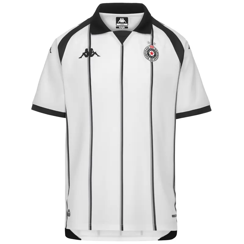 KOMBAT 2027 THIRD PARTIZAN - Active Jerseys - Shirt - Man - White-Black-Grey Bise Sponsor