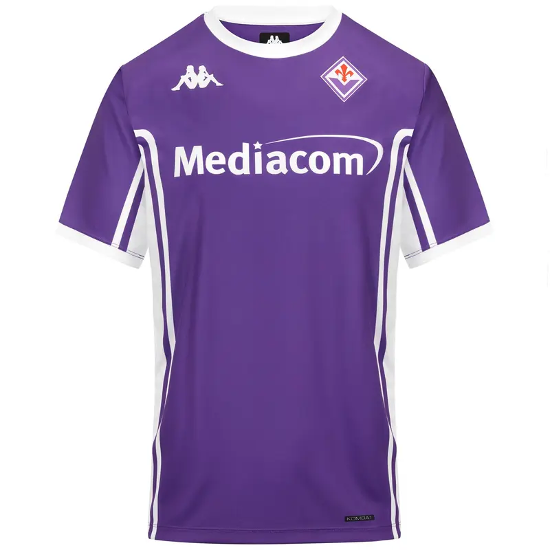 KOMBAT EXTRA 2026 HOME FIORENTINA - Active Jerseys - Shirt - Man - Violet Tillandsia-White
