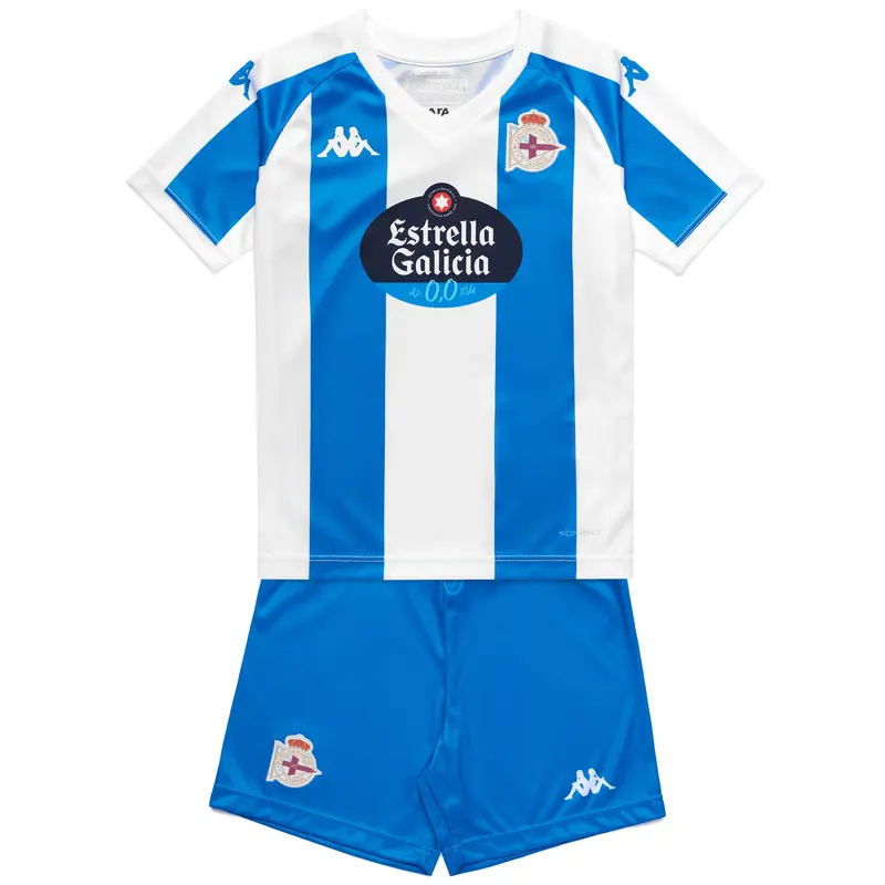 KOMBAT KIT DEPORTIVO - Sets - Shorts / T-Shirt - Boy - Blue-White-SPONSOR