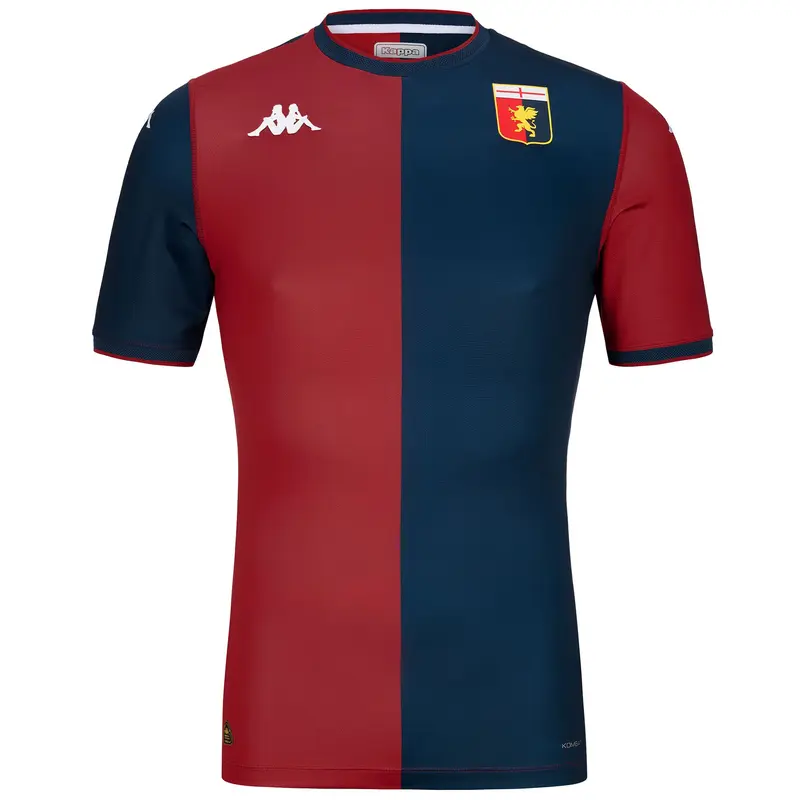 KOMBAT PRO 2025 GENOA - Active Jerseys - Shirt - Man - Red Dk Dahlia-Blue DK