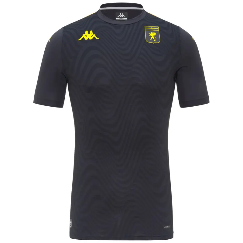 KOMBAT PRO 2026 GK GENOA - Active Jerseys - Shirt - Man - Grey Shadow-Yellow Dandelion