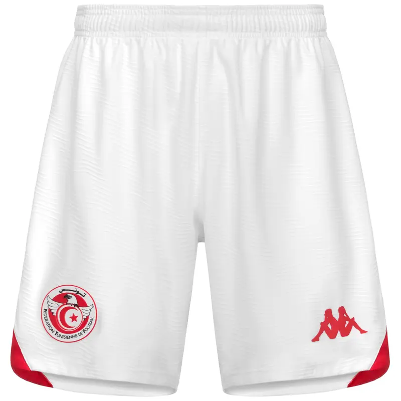 KOMBAT RYDER PRO 2026-27 TUNISIA - Shorts - Sport Shorts - Man - White-Red