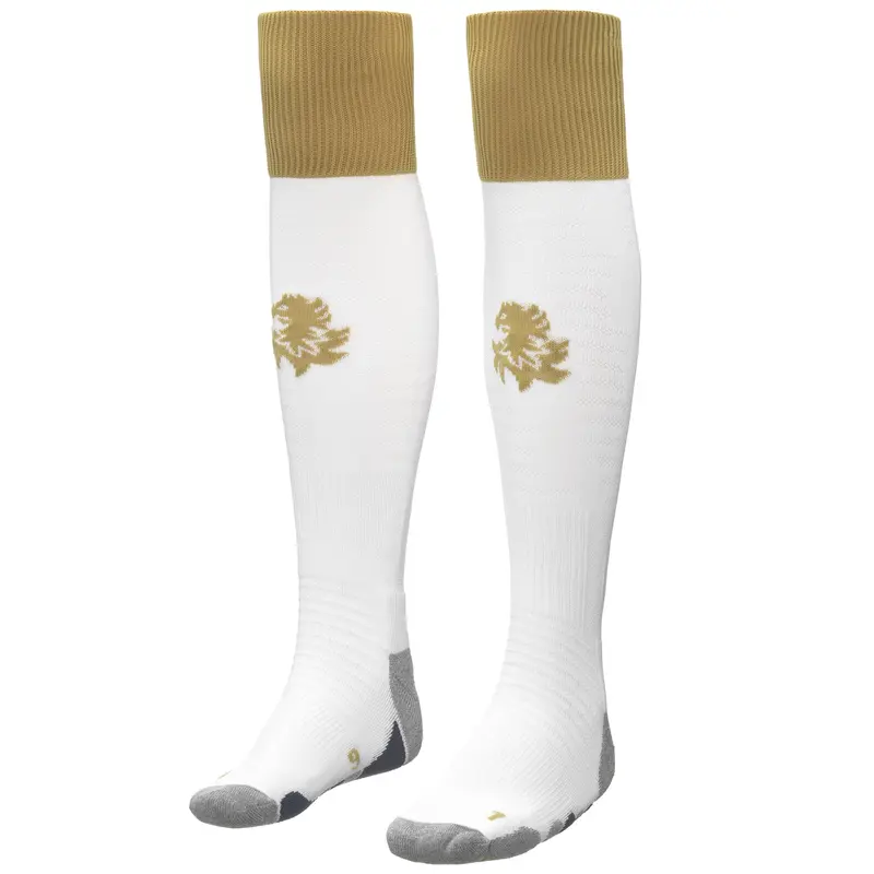 KOMBAT SPARK PRO GENOA 1PACK - Socks - Knee High Sock - Man - White-Yellow Gold Rich