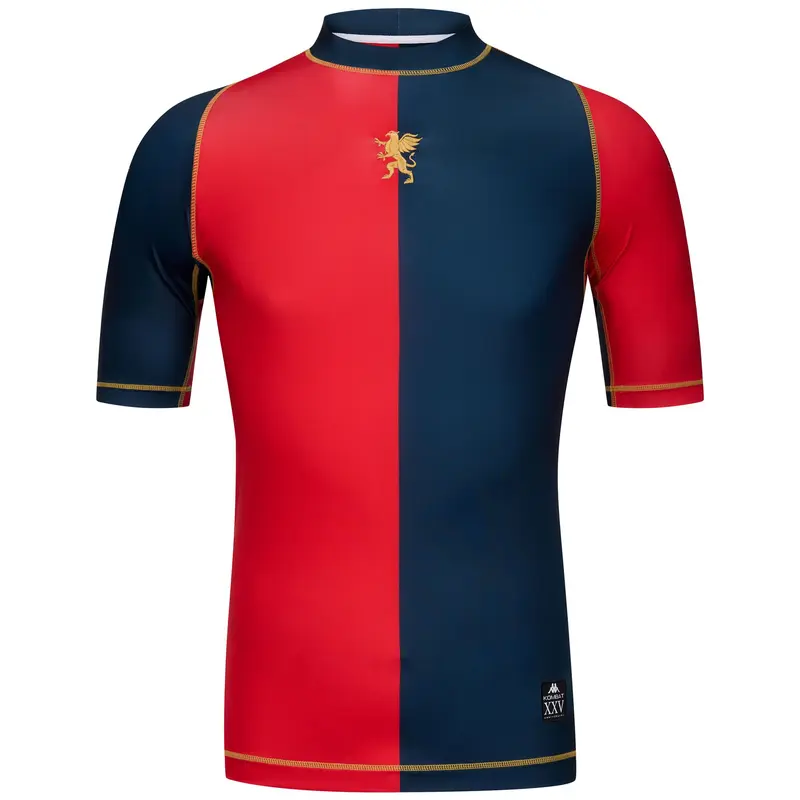 KOMBAT XXV GENOA - Active Jerseys - Shirt - Man - Red-Blue Dk-Yellow Gold Rich