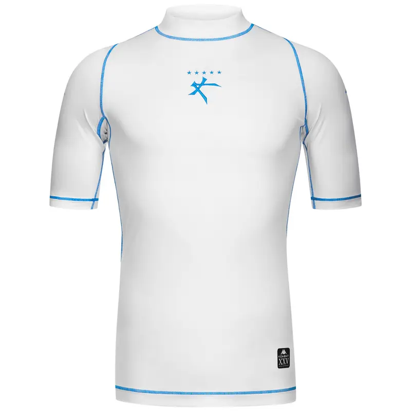 KOMBAT XXV KALLITHEA - Active Jerseys - Shirt - Man - White Milk-Blue Indigo
