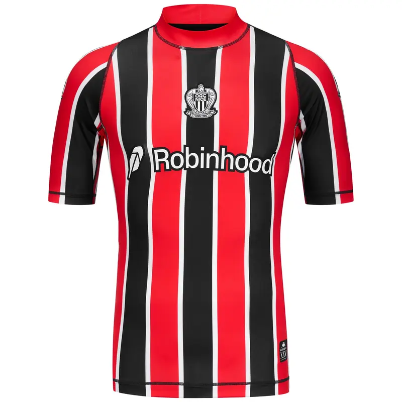 KOMBAT XXV OGC NICE - Active Jerseys - Shirt - Man - Red-Black-White
