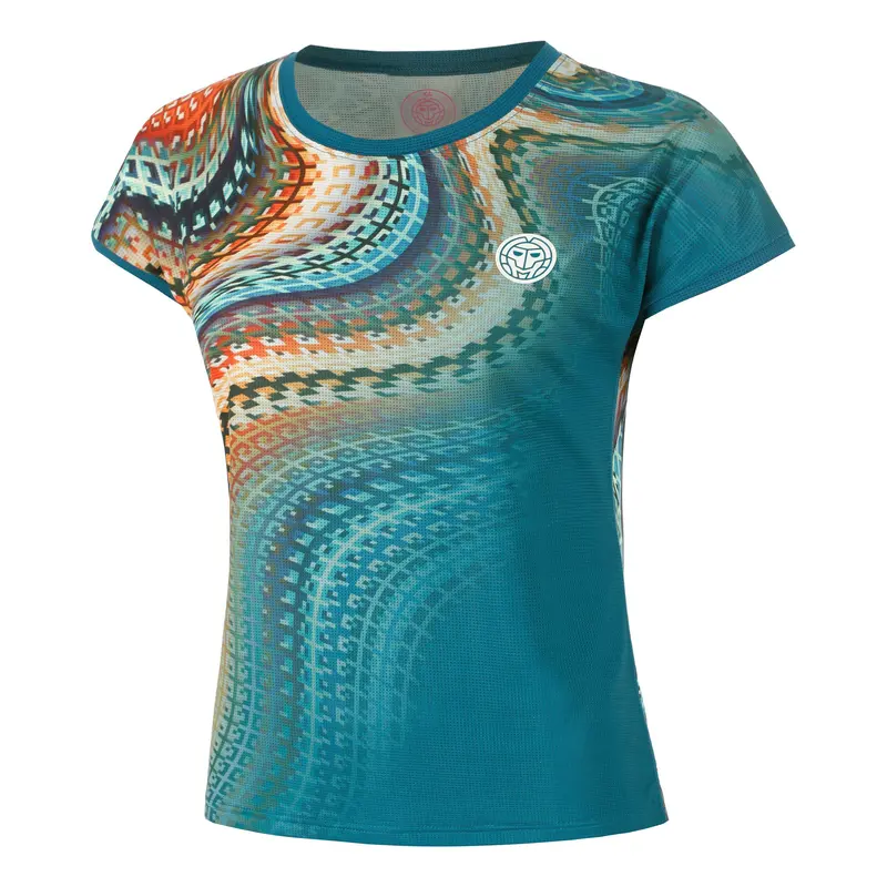 Komodo T-shirt Femmes-Bleu Petrol