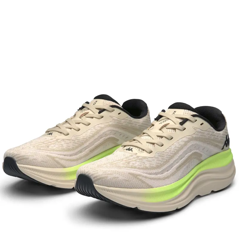 KONTROLL 2 - Sport Shoes - Low Cut - Unisex - Beige Gesso-Green Sharp
