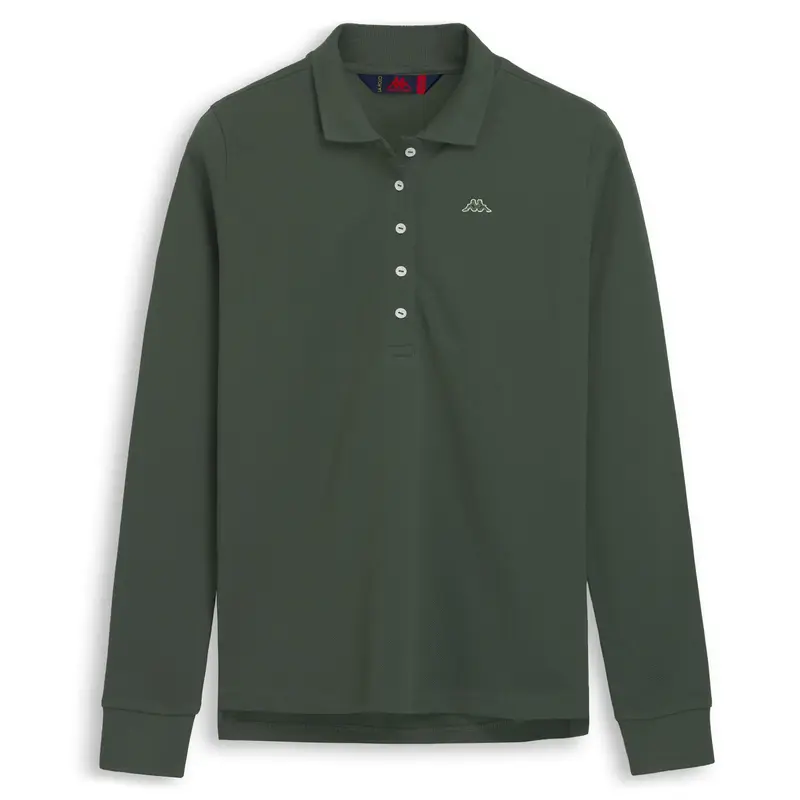 LAYA - La Polo Robe Di Kappa - Polo - Woman - Green Duck