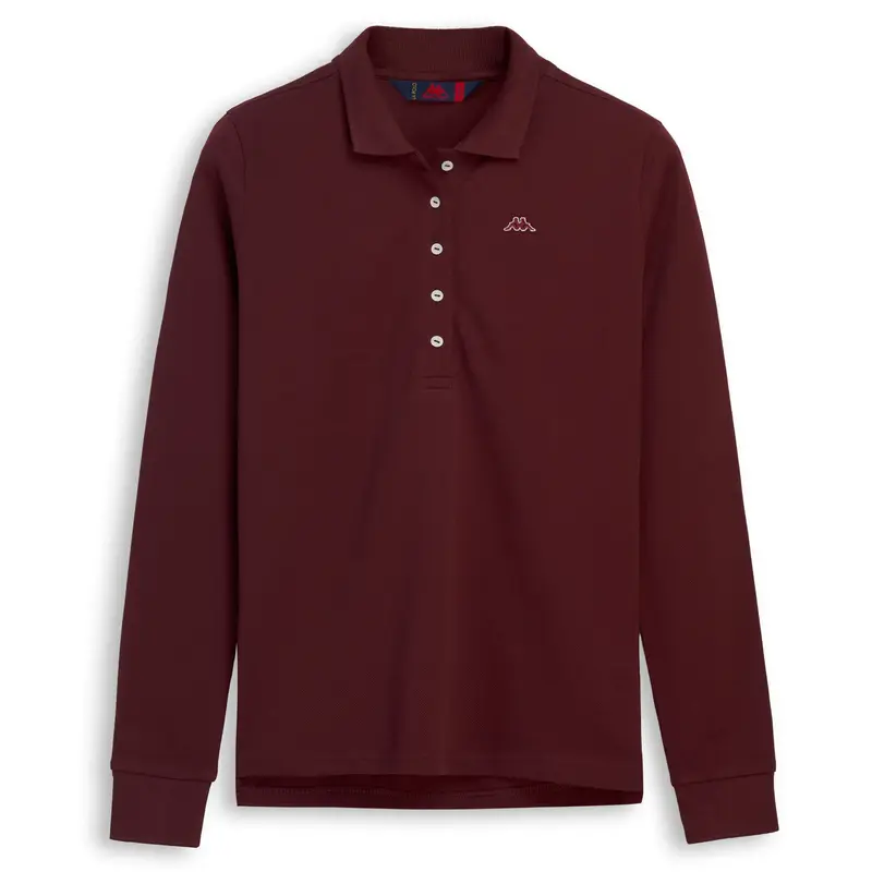 LAYA - La Polo Robe Di Kappa - Polo - Woman - Red Dahlia