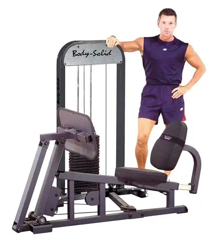 Leg Press W/210LB Stack Presse à Cuisse Guidée