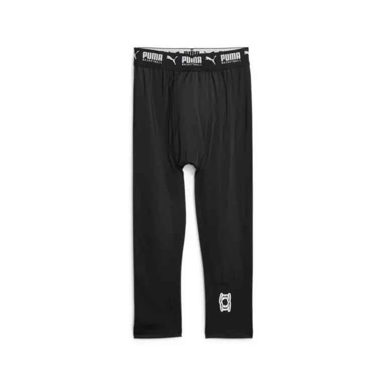 Legging de compression Puma Hoops Team 3/4 Tight Baselayer Noir