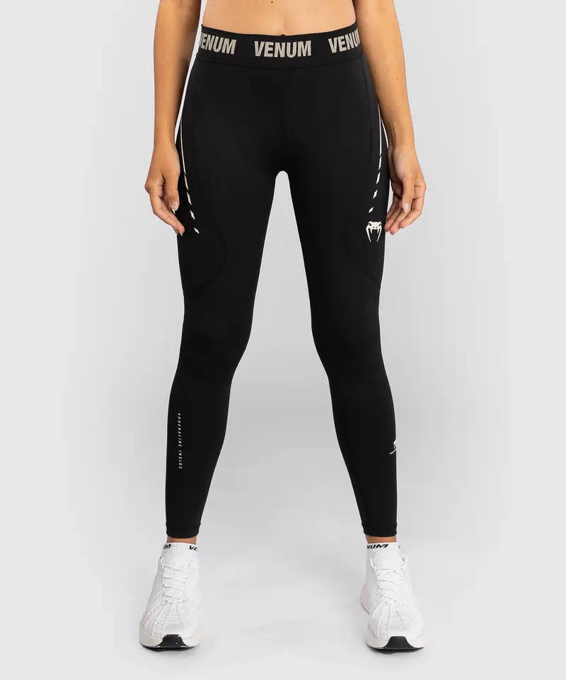 Legging Femme Venum Adrenaline – Noir/Ivoire
