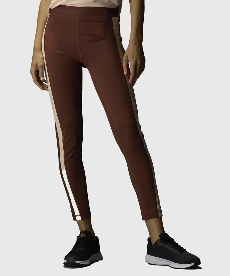 Leggings Champion 7/8 En Jersey Stretch Femme - Bordeaux