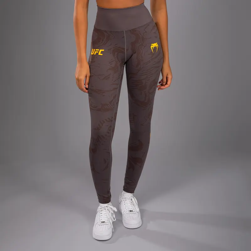 Leggings Performance pour Femmes UFC Fusion by Venum Fight Week - Marron Terrestre