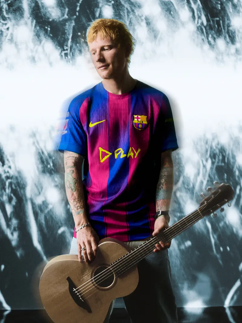 Limited Edition men's shirt FC Barcelon x Ed Sheeran 25/26 - Player's Edition