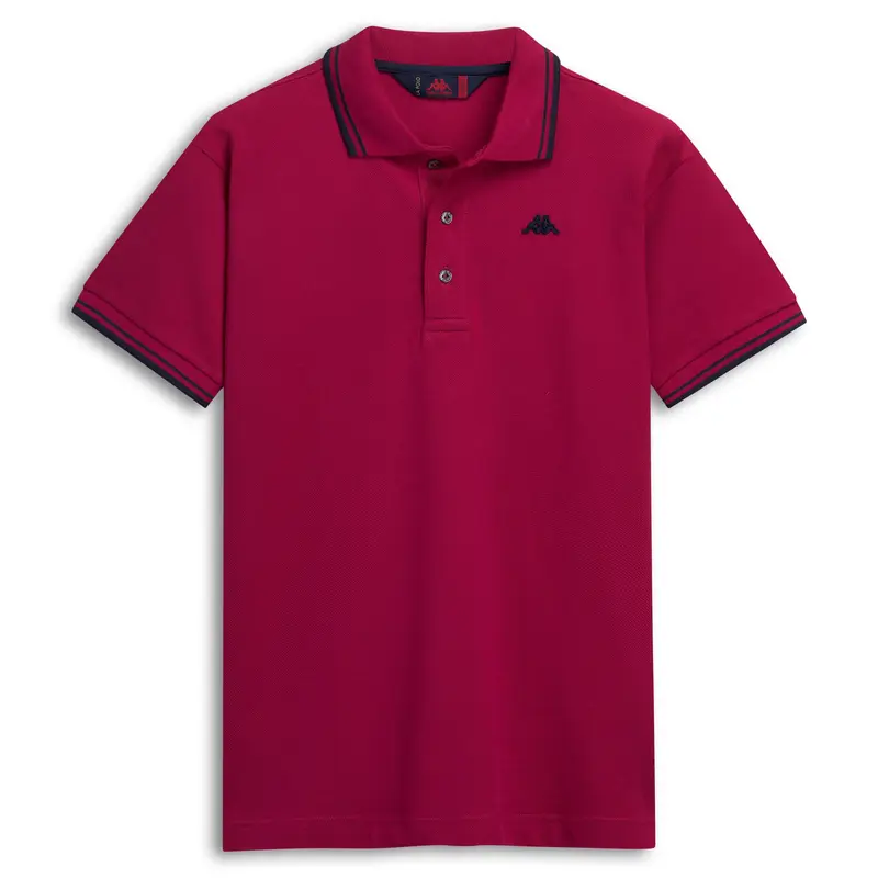 LIVINGSTON - La Polo Robe Di Kappa - Polo - Man - Red persian-Blue Iris