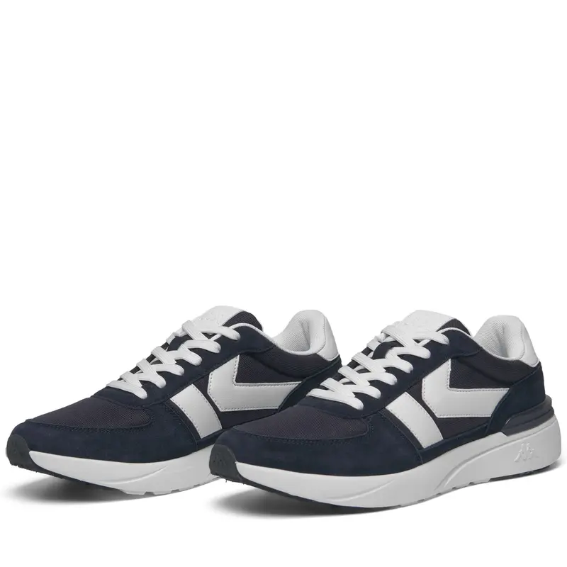 LOGO ERACLIS - Sneakers - Low Cut - Unisex - Blue Marine-White